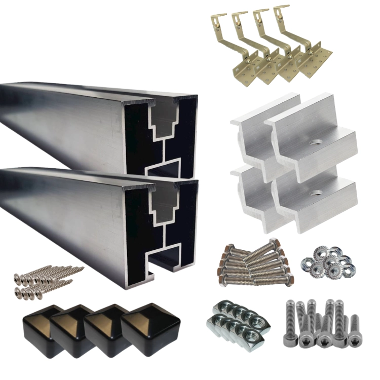 Konstrukcja pod panele fotowoltaiczne dachówka