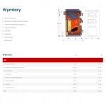 Kocioł Piec 12 kW KOŁTON Unix Ecodesing