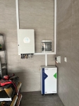 Magazyn 15 do fotowoltaiki DiPower 15,36 kWh - zdjęcie z montażu
