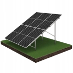 Konstrukcja fotowoltaiczna na gruncie 10 paneli