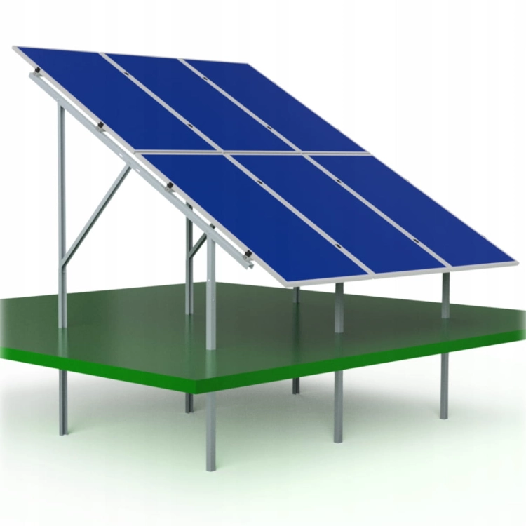 Konstrukcja fotowoltaiczna na gruncie 10 paneli