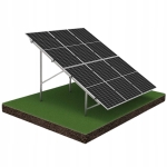 Konstrukcja fotowoltaiczna na gruncie 20 paneli