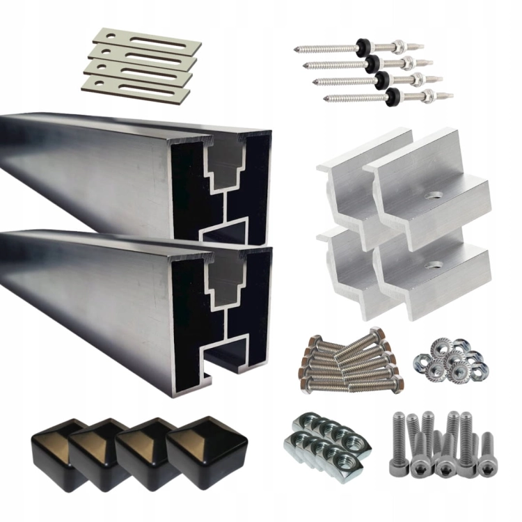 Kompletna konstrukcja fotowoltaiczna