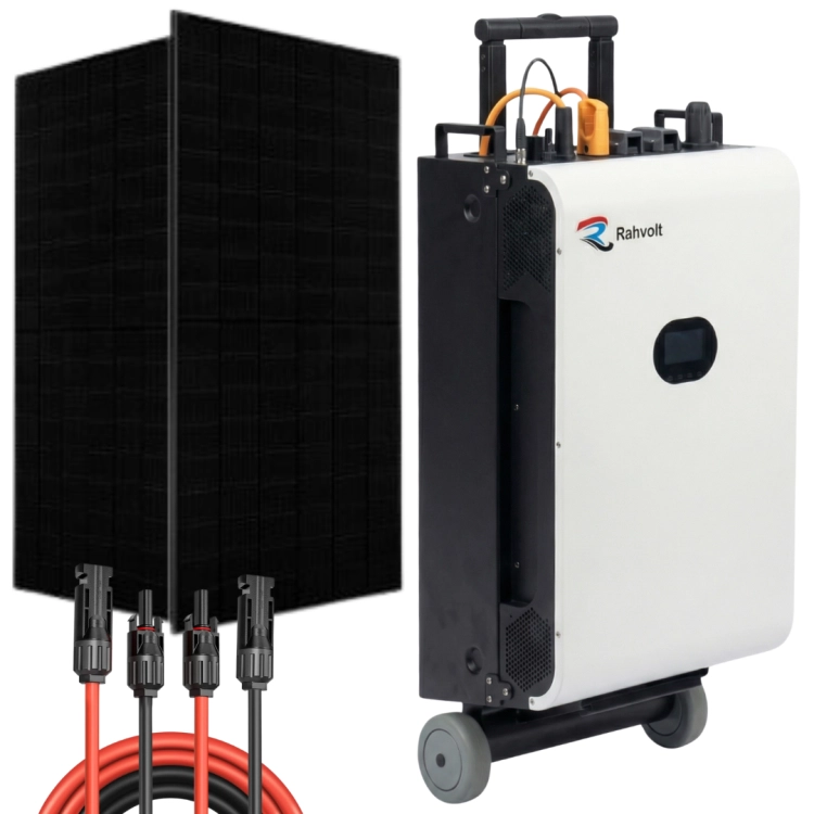 Zestaw All in One 5 kWh z panelami full black