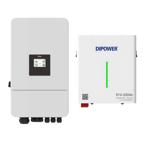 Zestaw falownik Deye 12 kW SUN-12K-SG05LP3 i magazyn energii DiPower 11,77 kWh