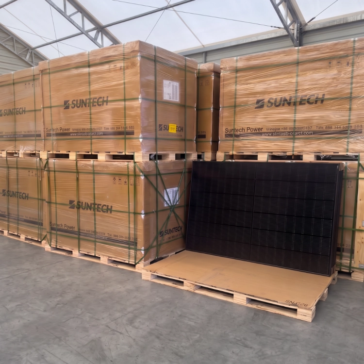 Panele fotowoltaiczne Warszawa - Suntech 490W Full Black
