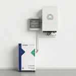 Wizualizacja instalacji: falownik Deye i jeden magazyn DiPower 16,08 kWh