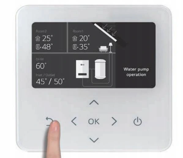 POMPA CIEPŁA Powietrzna MONOBLOK LG 9 kW HM091MR