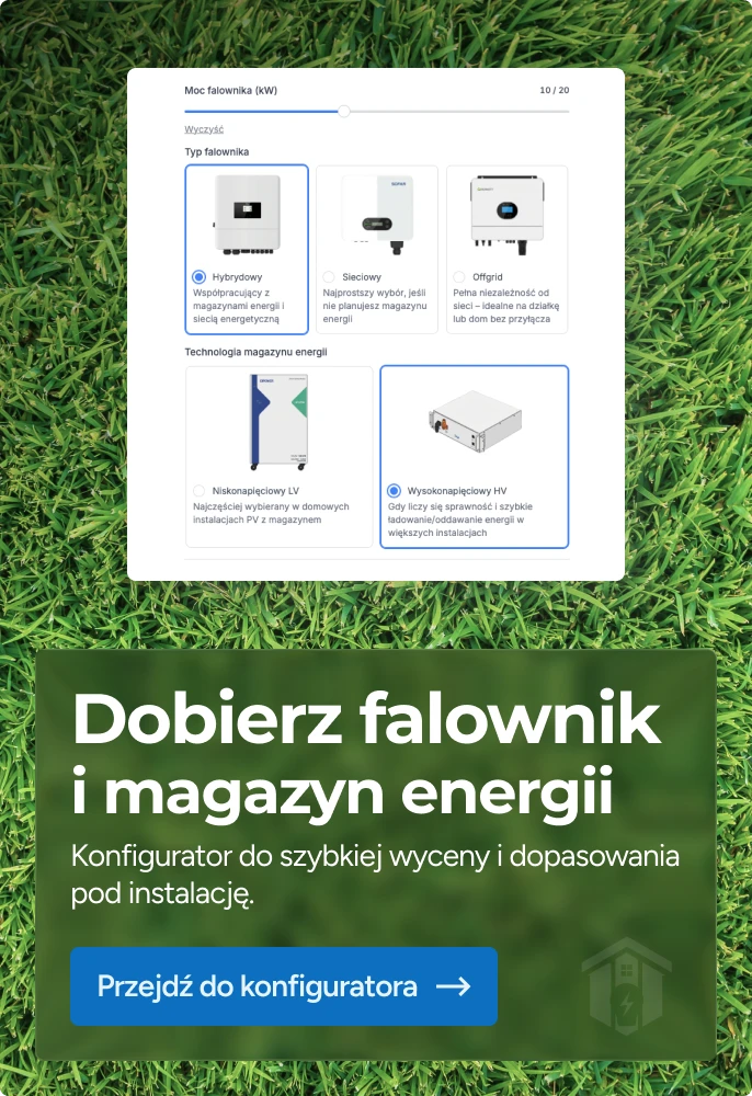 Dobierz falownik